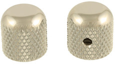 Allparts Guitar Dome Control Knobs (Nickel)