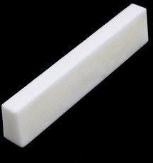 Allparts Slant Cut Blanks Bone Nut - White (Pack of 15)