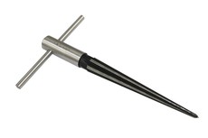 Allparts Tapered Reamer Tool for Machine Head Holes (Silver and Black)