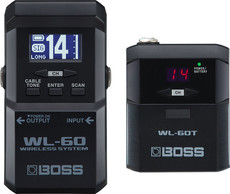 Boss WL-60 Guitar Pedal Board Wireless System (Black)