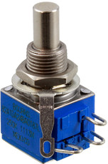 Bourns 250K Solid Shaft Audio Potentiometer (Nickel and Blue)