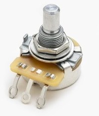 CTS 1Meg Solid Shaft Audio Potentiometer (Nickel)