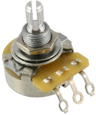 CTS 1Meg Split Shaft Long Threaded Audio Potentiometer (Nickel)