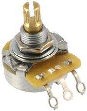 CTS 250K Split Shaft Linear Tone Potentiometer (Nickel)