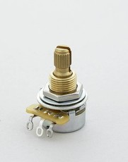 CTS 250K Split Shaft Mini Audio Potentiometer (Nickel)