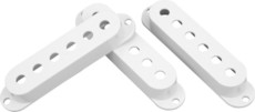 DiMarzio DM2000W Vintage Strat Pickup Covers - White (Set of 3)