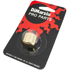 DiMarzio DM2110G Solid Shaft Electric Guitar Barrel Control Knob with Set Screw (Gold)