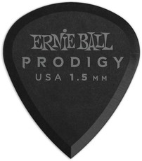 Ernie Ball Prodigy 1.5mm Mini Delrin Guitar Plectrum (Black)