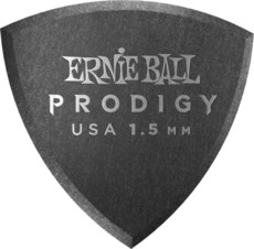 Ernie Ball Prodigy 1.5mm Shield Guitar Pick (Black)