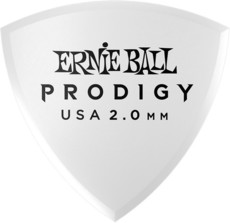 Ernie Ball Prodigy 2mm Shield Guitar Pick (White)