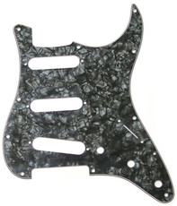 Fender 11-Hole American Standard Stratocaster SSS Pickguard (Black Pearliod)