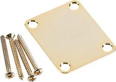 Fender 4-Bolt Vintage-Style Neck Plate (Gold)