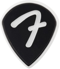 Fender F Grip 551 1.5mm Celluloid Pick - Black (Each)