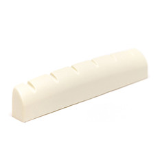 Graphtech PQ-6114-L0 TUSQ 1 23/32 Inch Slotted Acoustic or Electric Nut - Left Handed (White)