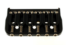 Hipshot Non Tremolo Electric Guitar Bridge (Black)