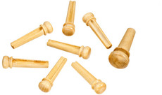 Planet Waves PWPS6 Boxwood Bridge Pin and End Pin Set (Natural)