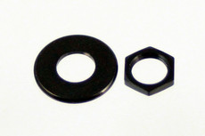 Schaller Nuts and Washers for Schaller Strap Lock System (Black)