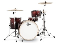 Gretsch Catalina Club Series 4pc Shell Pack Acoustic Drum Kit - Satin Antique Fade (14 13 16 24 Inch)