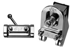 DW DWSM2159 Mag Throw 3-Position Butt Plate Snare Drum Through Off (Chrome)