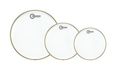 Aquarian Classic Clear Series Tom Resonant Drum Head Pack (10 12 16 Inch)