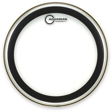 Aquarian PF20 Performance II Series 20 Inch Clear Batter Bass Drum Head (Clear)