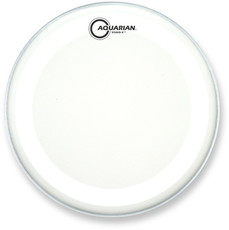 Aquarian TCSX16 Studio-X Series 16 Inch Texture Coated Tom Batter Drum Head (White)