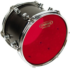 Evans TT14HR 14 Inch Hydraulic Red Tom Batter Drum Head (Red)