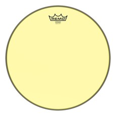 REMO BE-0314-CT-YE Emperor Colortone Yellow Series 14 Inch Tom Batter Drum Head (Yellow)