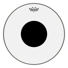 REMO CS-0316-10 16 Inch Controlled Sound Clear Tom Batter Drum Head with Black Dot