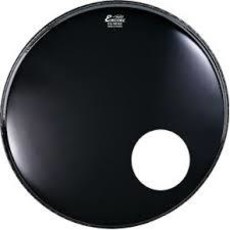 REMO EN-1022-ES 22 Inch Encore Ebony Bass Drum Resonator Drum Head with Sound Hole