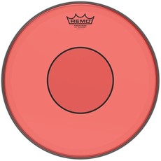 REMO P7-0313-CT-RD Powerstroke 77 Colortone Red Series 13 Inch Snare Batter Drum Head (Red)