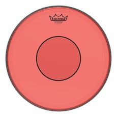 REMO P7-0314-CT-RD Powerstroke 77 Colortone Red Series 14 Inch Snare Batter Drum Head (Red)