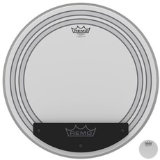 REMO PW-1120-00 20 Inch Powersonic Coated Bass Drum Batter Drum Head