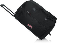 Gator GPA-712LG GPA Speaker Bag Series Large Format 12 Inch 10mm Padded Rolling Speaker Bag (Black)