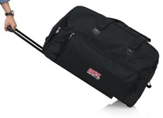 Gator GPA-715 GPA Speaker Bag Series 15 Inch 10mm Padded Rolling Speaker Bag (Black)