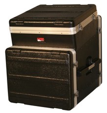 Gator GRC-10X8 GDL Molded Rack Series 10U Top 8U Side ATA Molded Console Rack Case (Black)