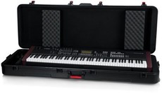 Gator GTSA-KEY88D TSA Series ATA Molded Polyethylene Deep 88-Key Keyboard Case with TSA Approved Latches (Black)