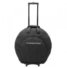 On-Stage CBT4200D Drum Fire Seres Deluxe Cymbal Trolly Bag (Black)