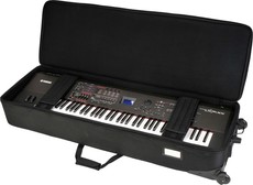 SKB Keyboard Soft Case with Wheels (76 Key)