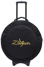 Zildjian ZCB22R 22 Inch Premium Rolling Cymbal Bag (Black)