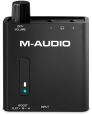 M-Audio Bass Traveler Portable Headphone Amplifier (Black)