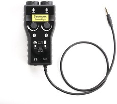 Saramonic SMARTRIG+ 2-Channel Audio Interface for Smart Devices and Cameras