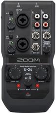 Zoom U-24 2 In 4 Out Handy Audio Interface