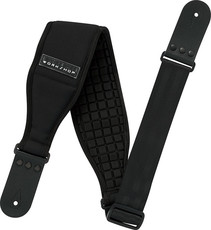 Ibanez BWS90 BWS Series 3.5 Inch Workshop Bass Guitar Strap (Black)