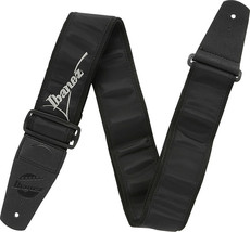 Ibanez GST611LG Standard Instrument Strap (Black and Silver)