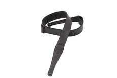 Levys M7GG-BLK 2 Inch Garment Leather Guitar Strap (Black)