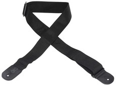 Levys M8POLY-BLK 2 Inch Polypropylene Guitar Strap (Black)