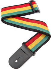 Planet Waves 50A06 2 Inch Woven Instrument Strap (Jamaica)