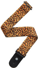 Planet Waves 50H08 2 Inch Sublimation Printed Leopard Guitar Strap (Multi-Colour)