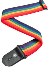 Planet Waves PWS111 2 Inch Polypropylene Rainbow  Strap (Rainbow)